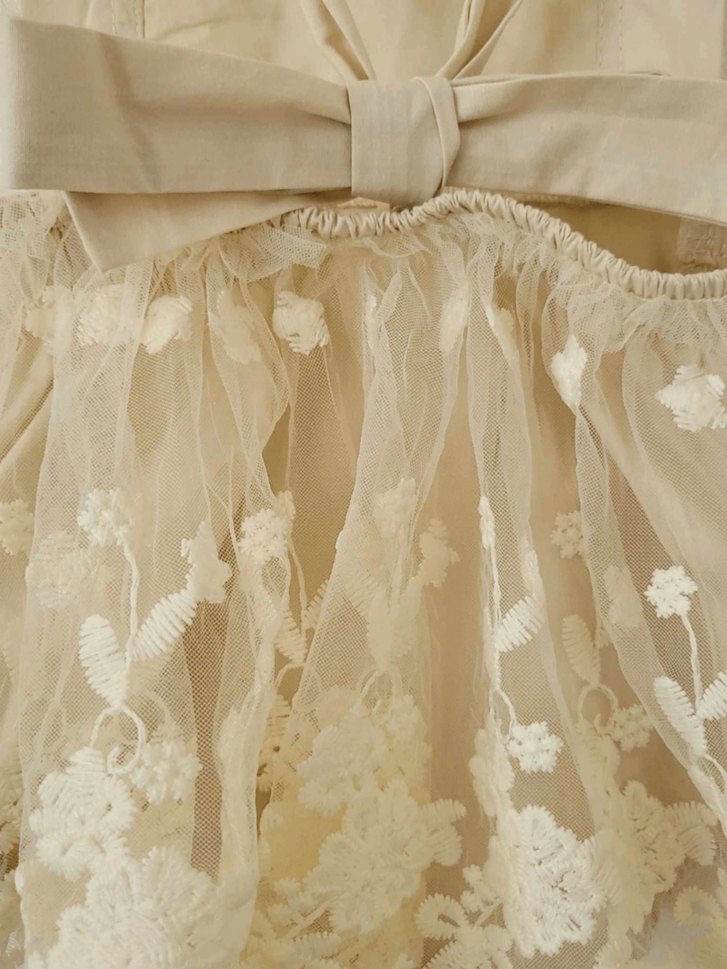 Couleur Nude & Confort Tout Doux | La Barboteuse Écrue en Coton
