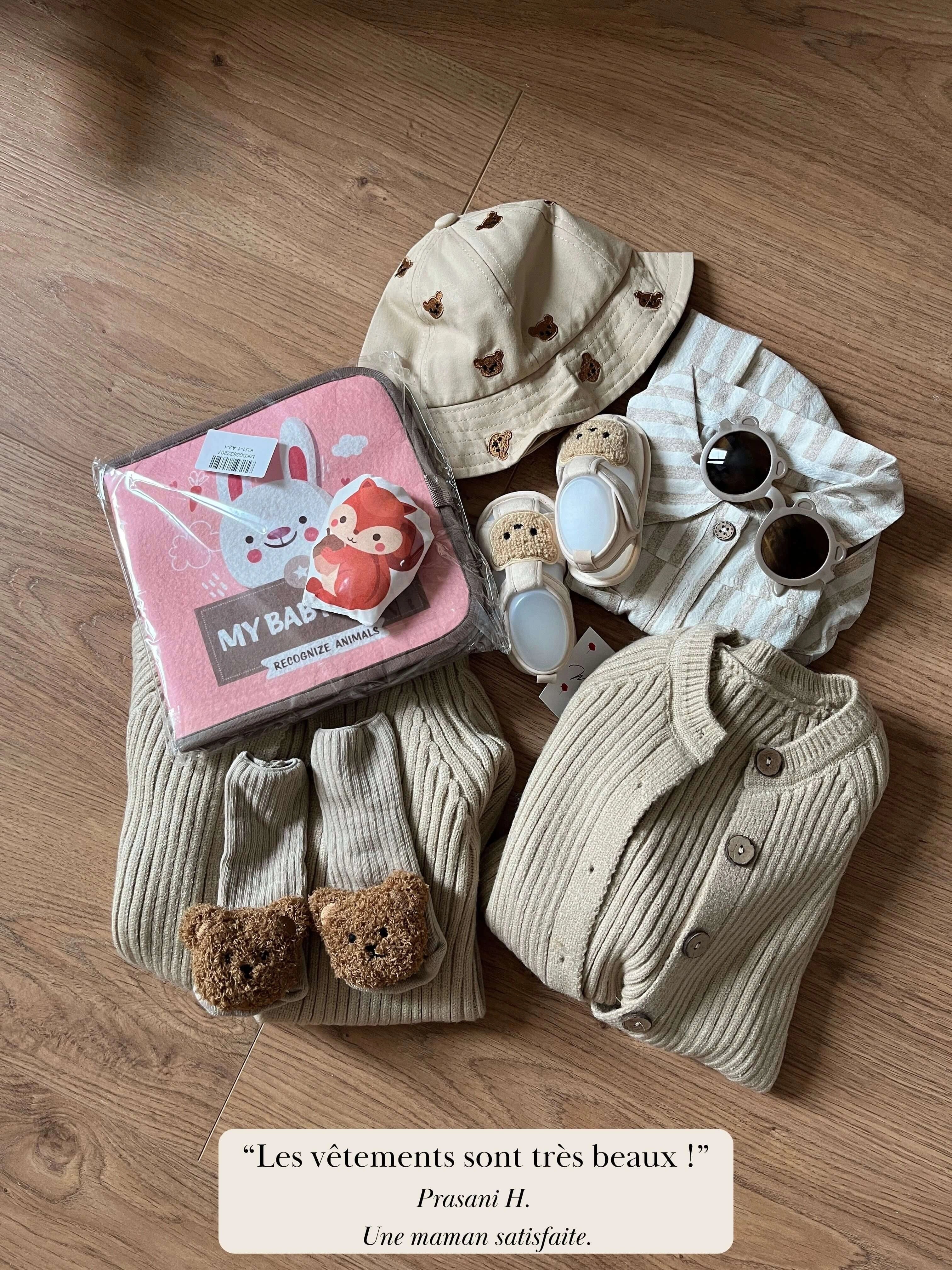 Confort Tricoté - La Douillette Barboteuse En Tricot Avec Ses Chaussons Offerts