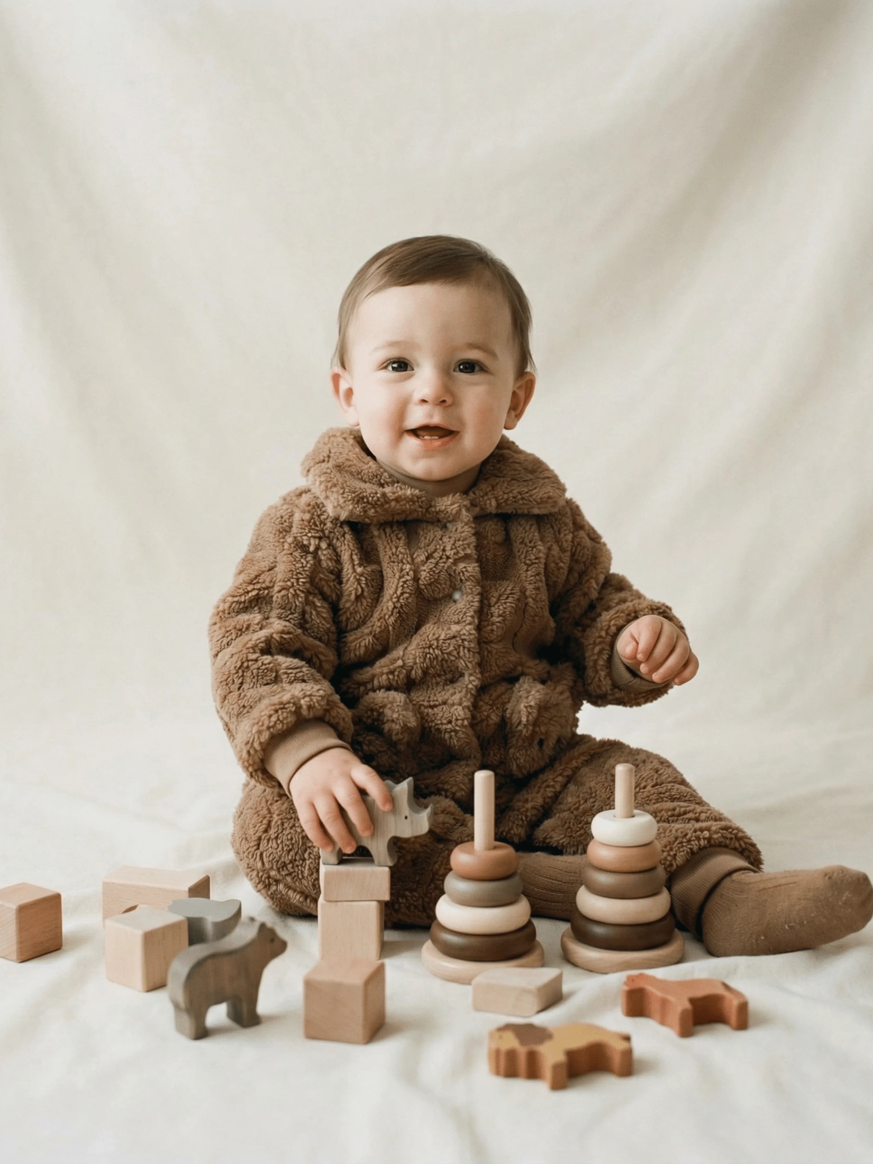 Chaleur Cocon & Toucher Ultra Doux - La Moelleuse Barboteuse En Sherpa