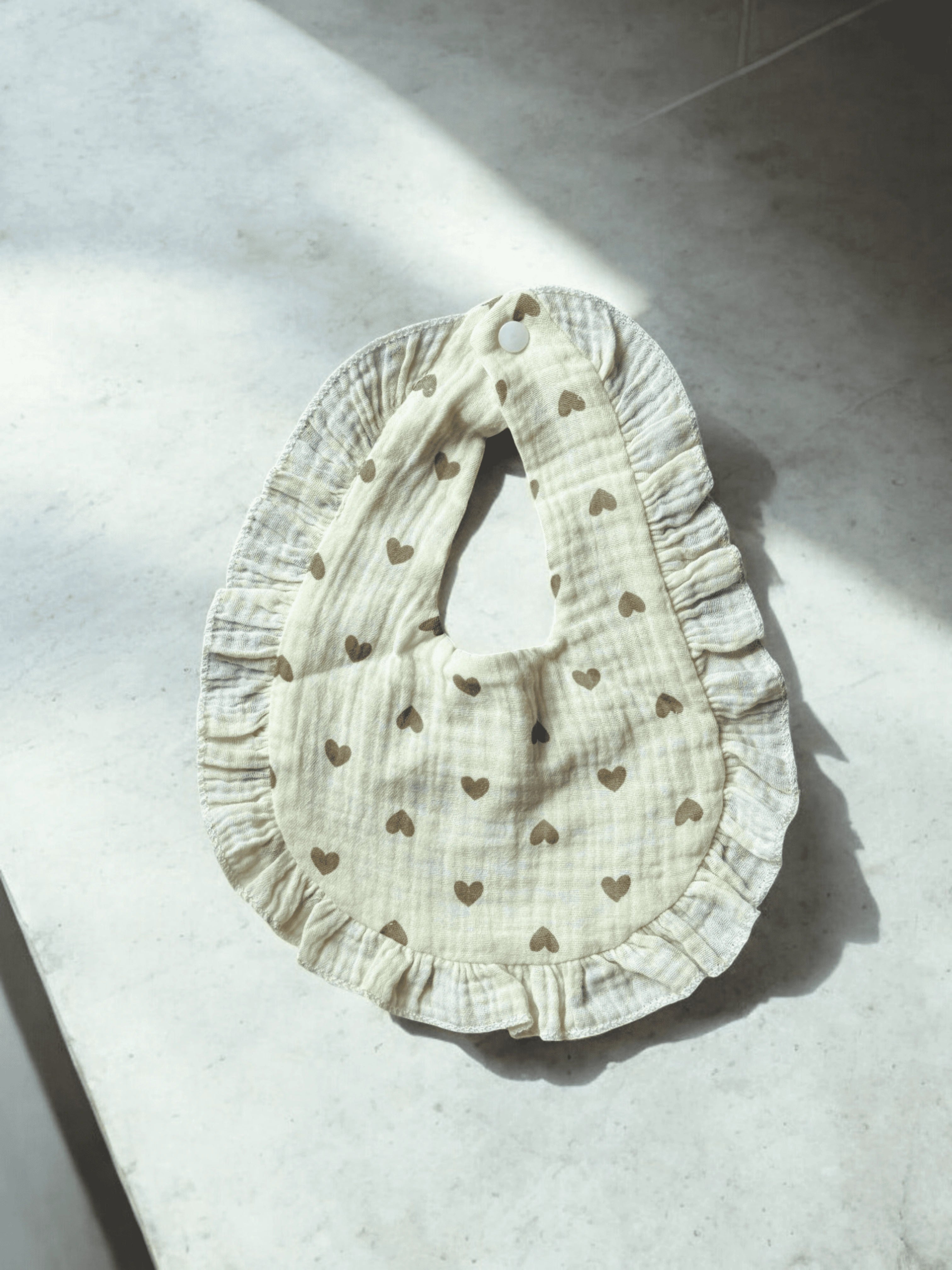 Confort Naturel & Protection au Quotidien | Lot de 3 Bavoirs Bébé en Coton Organique
