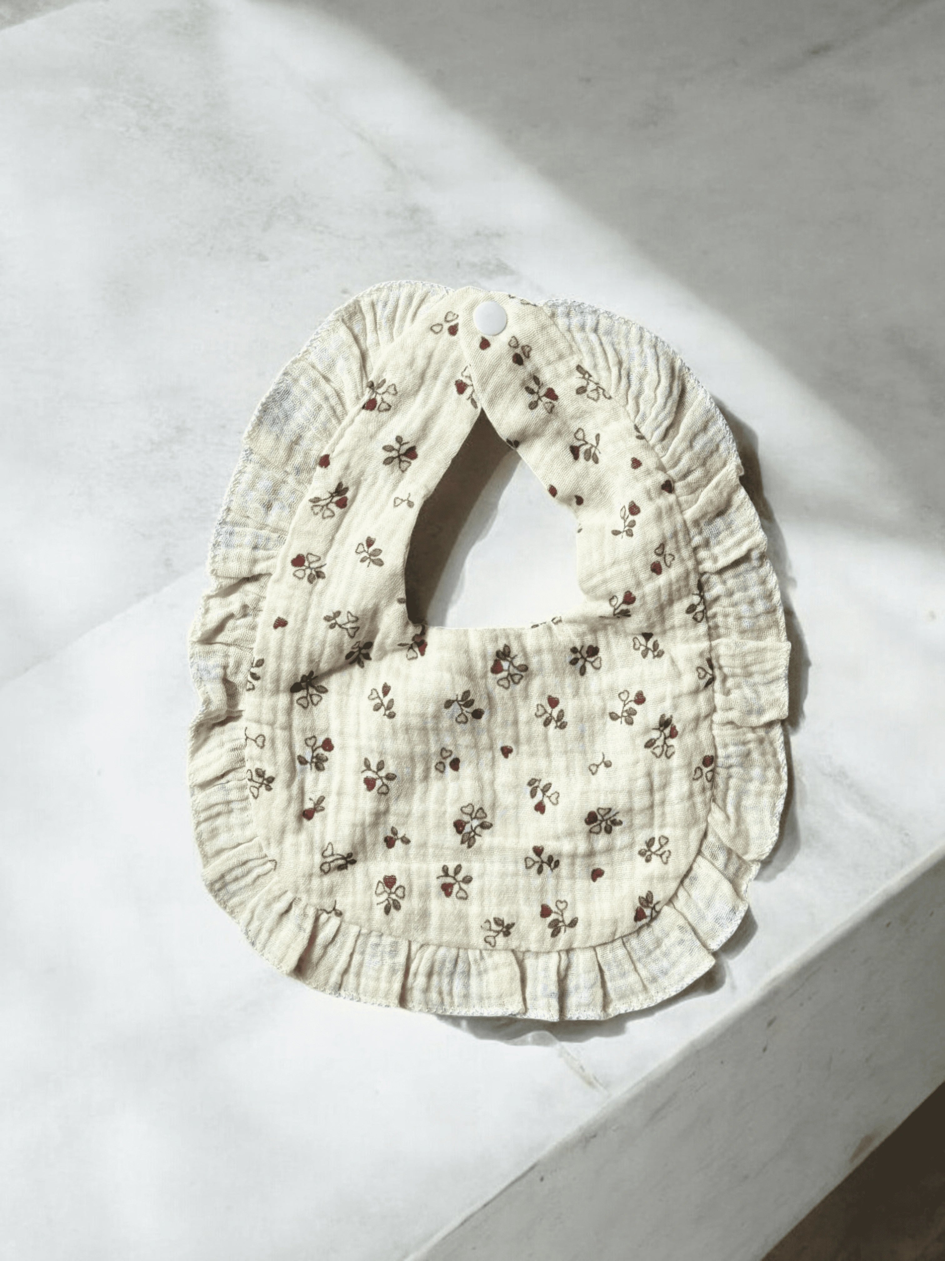 Confort Naturel & Protection au Quotidien | Lot de 3 Bavoirs Bébé en Coton Organique