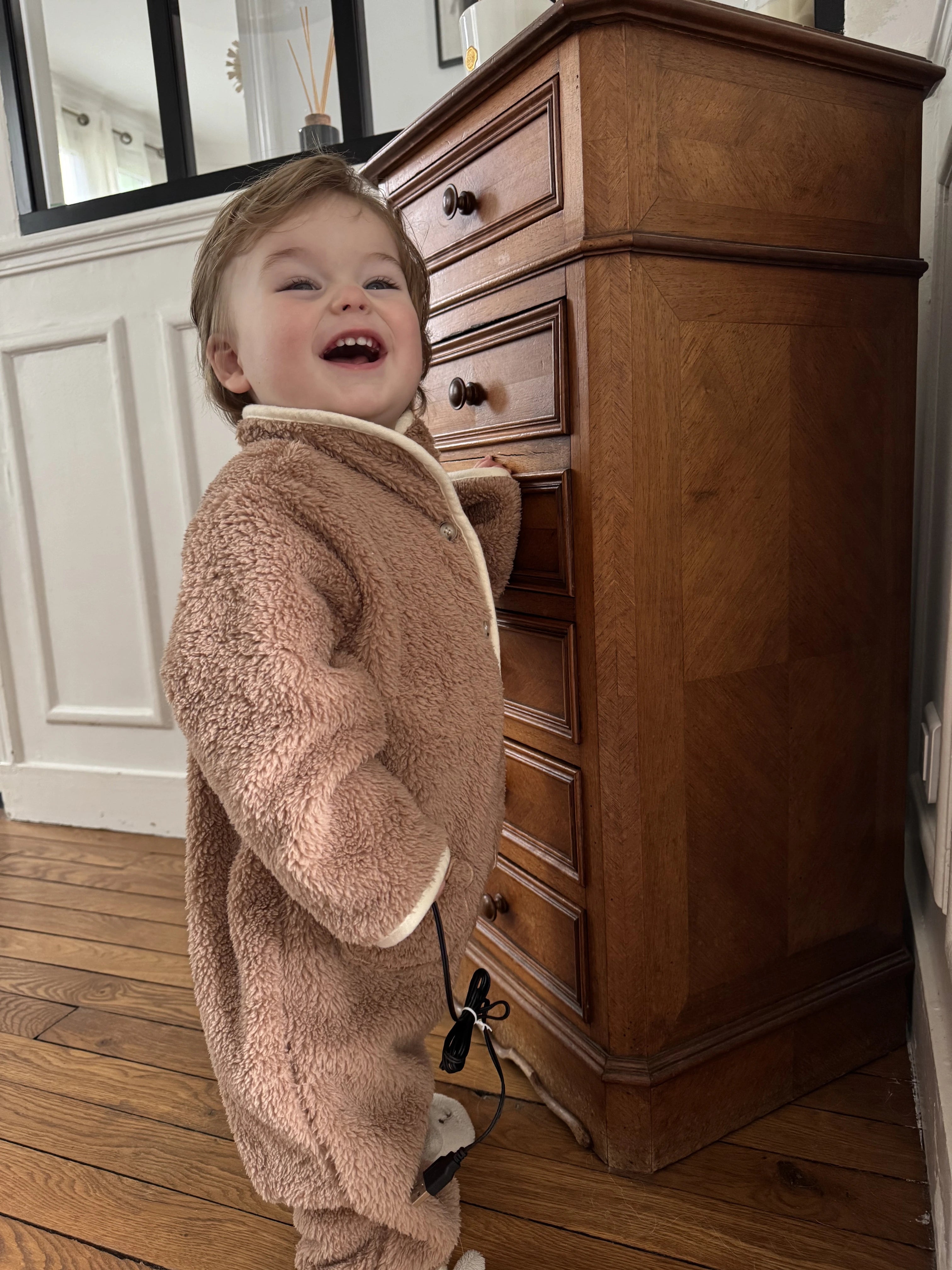 Confort Douillet & Look Trop Chou - La Barboteuse Douillette Ourson