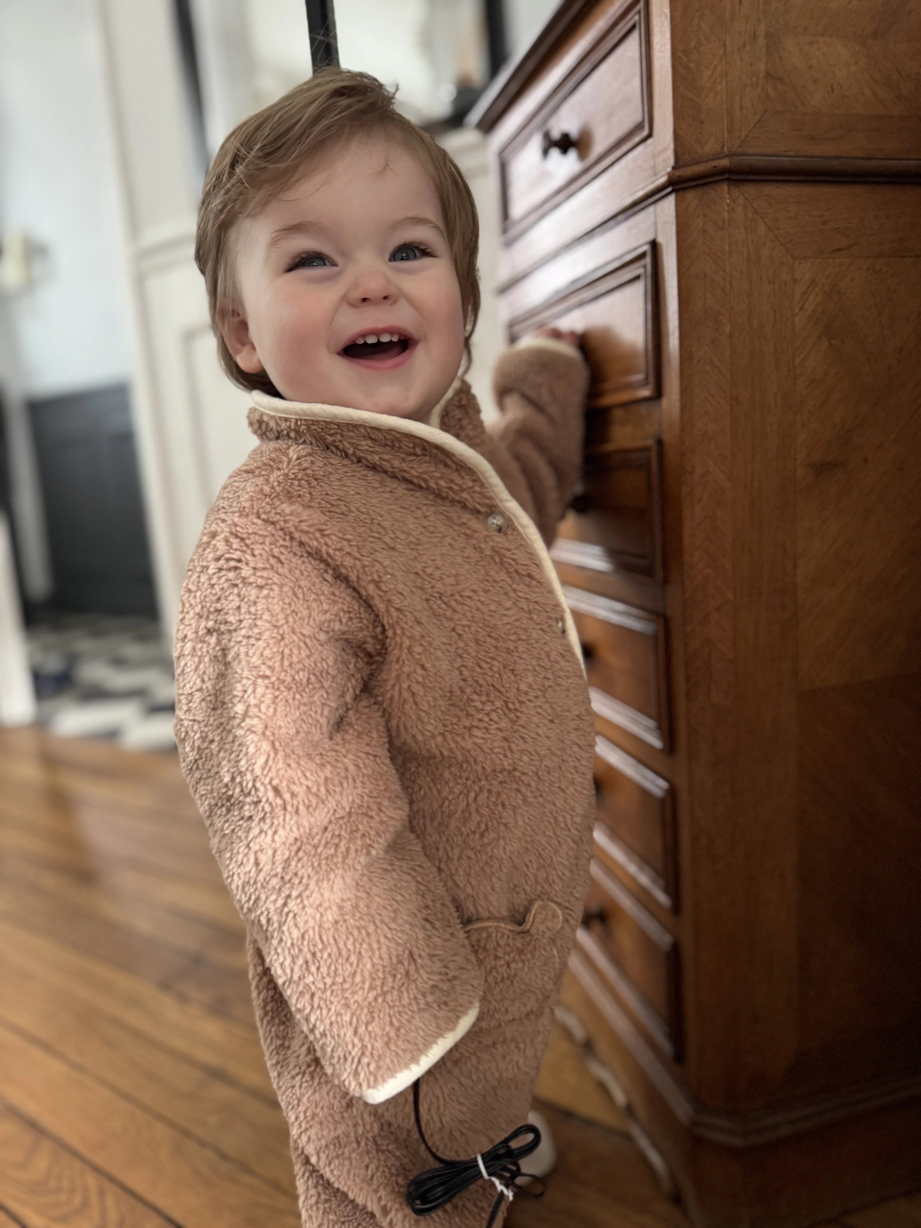 Confort Douillet & Look Trop Chou - La Barboteuse Douillette Ourson