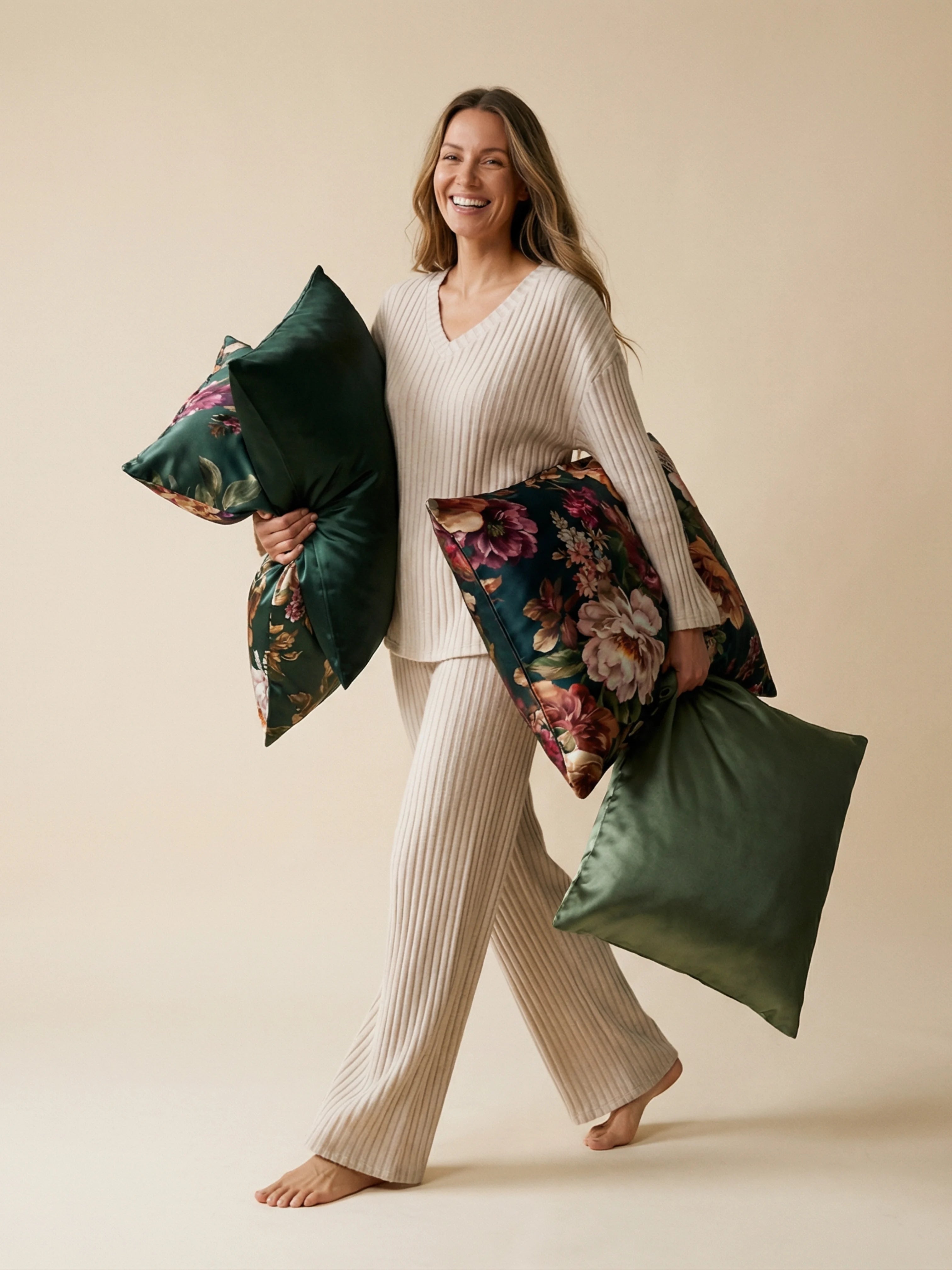 Maille Ultra-Confort & Élégance Décontractée | Le Pyjama Femme Loungewear en Côtelé