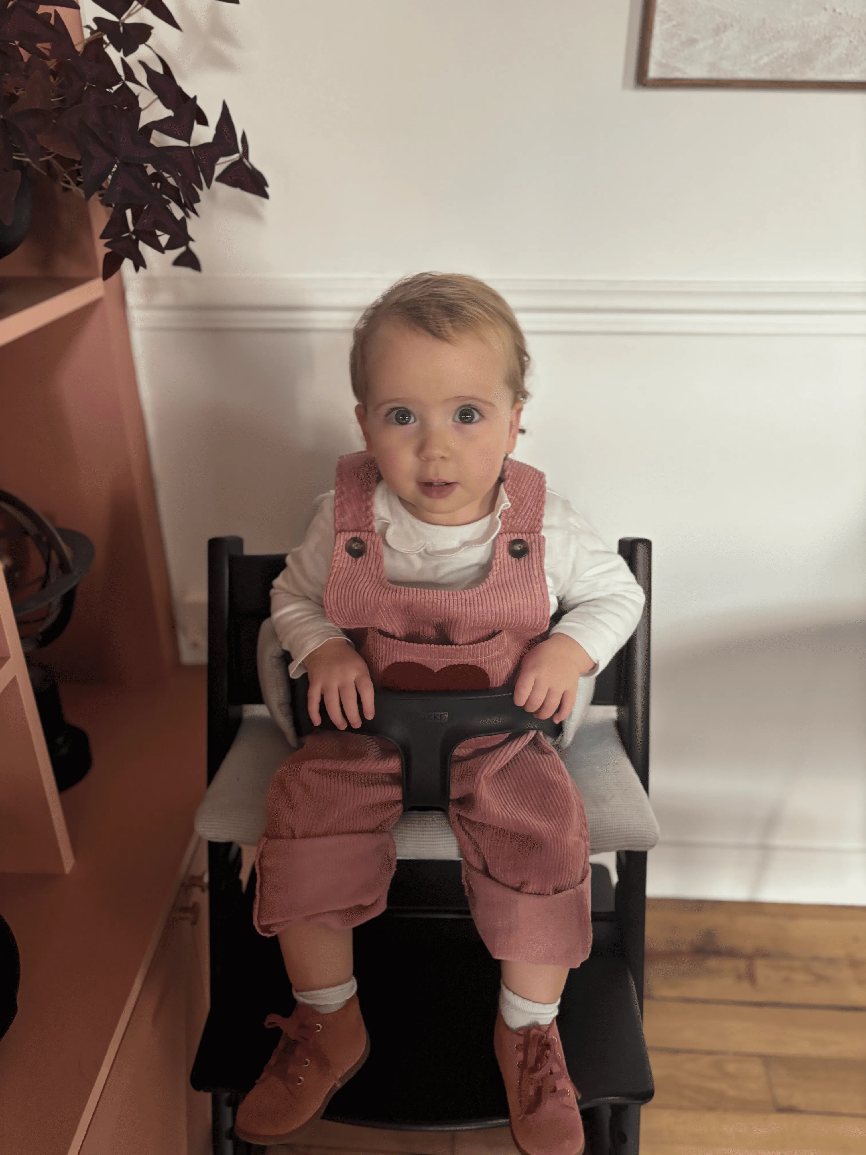 Coup de Coeur Et Douceur Absolue - La Salopette En Coton Avec Son Coeur Brodé