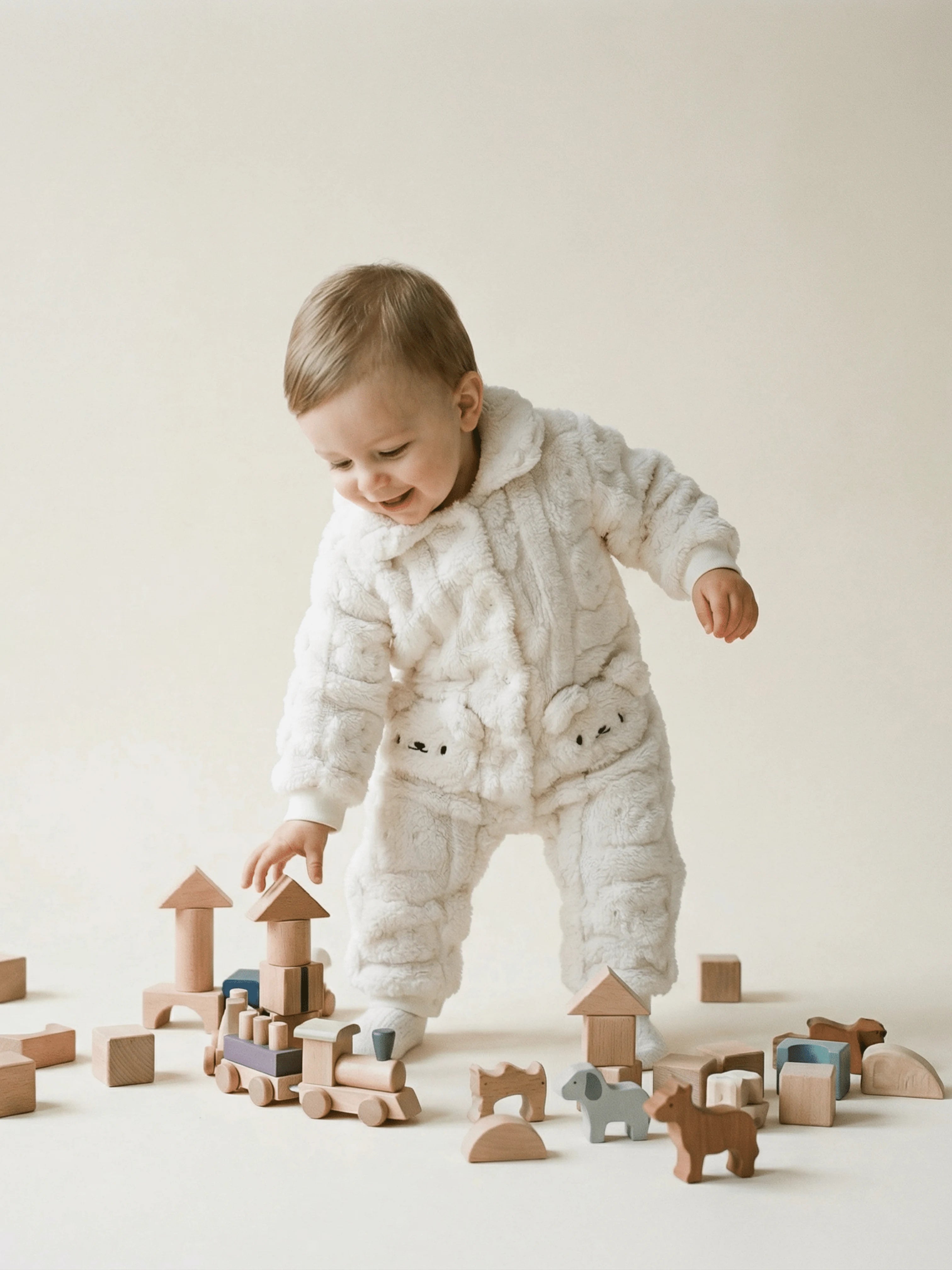 Chaleur Cocon & Toucher Ultra Doux - La Moelleuse Barboteuse En Sherpa