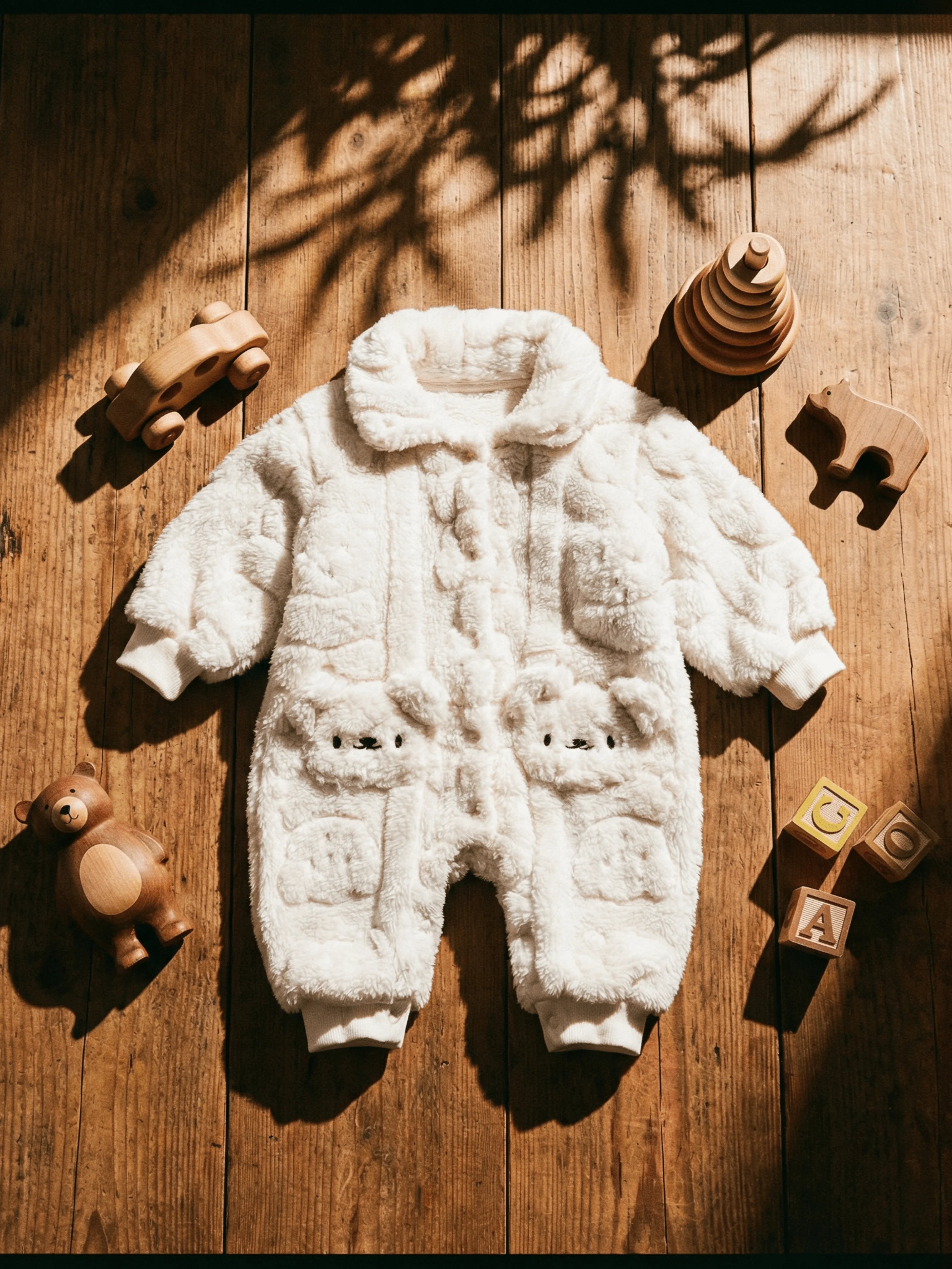 Chaleur Cocon & Toucher Ultra Doux - La Moelleuse Barboteuse En Sherpa