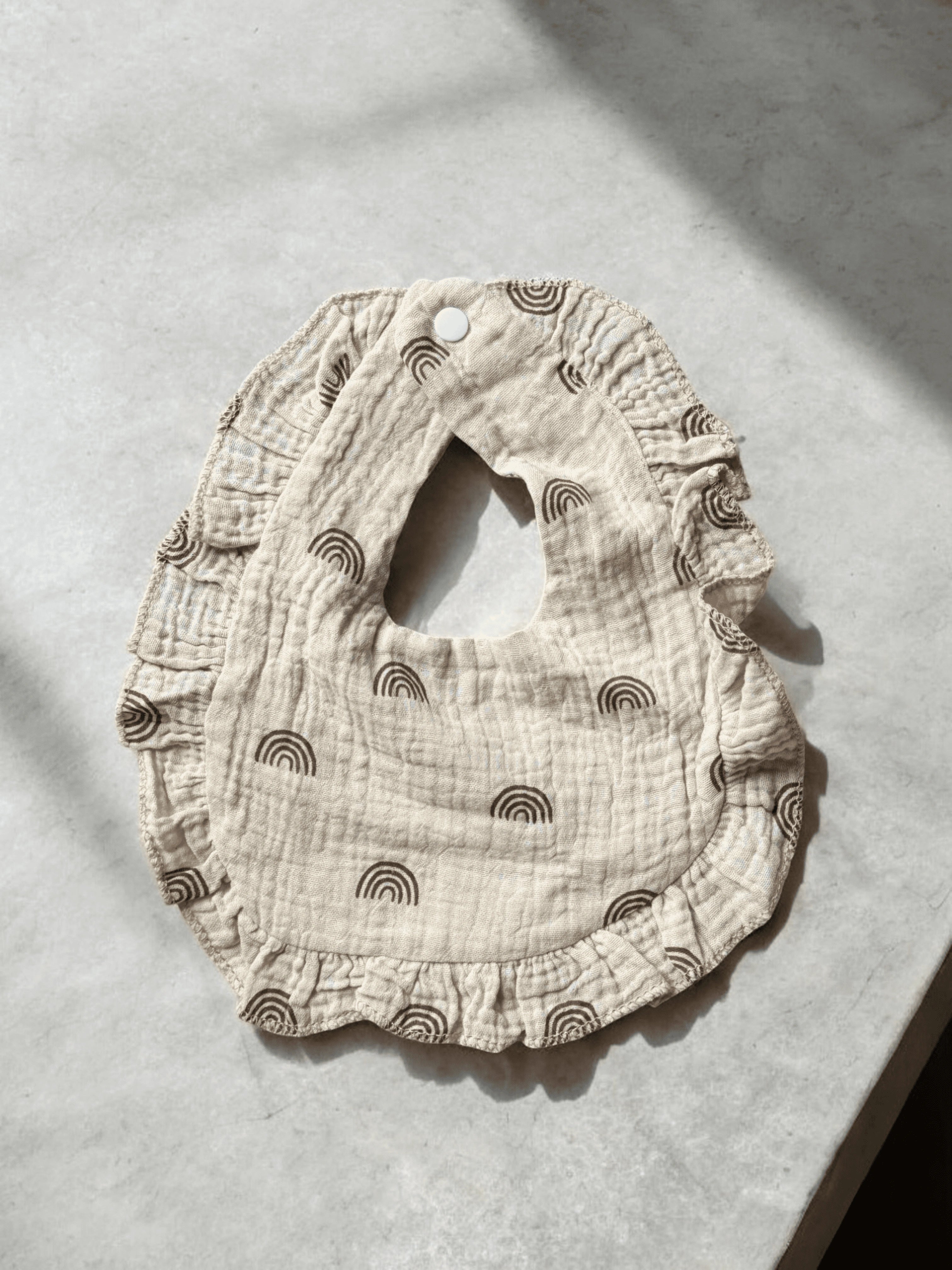 Confort Naturel & Protection au Quotidien | Lot de 3 Bavoirs Bébé en Coton Organique