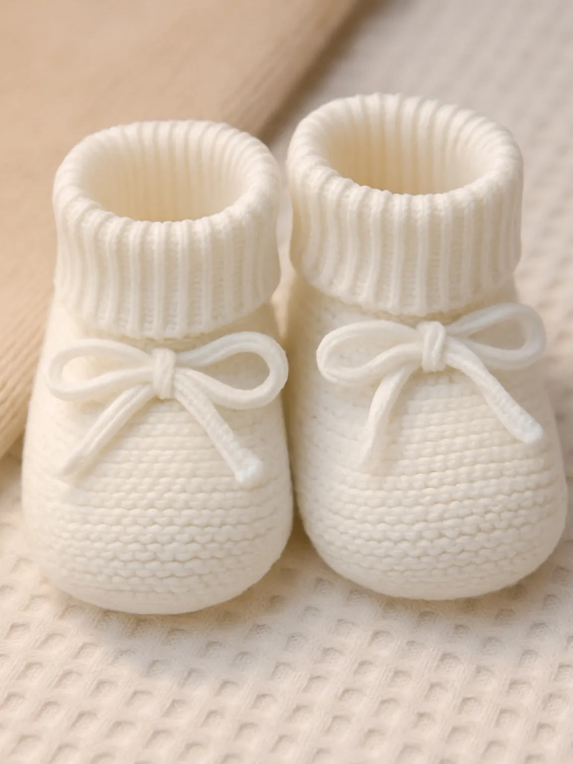 Chaussons bébé en maille – Ultra doux