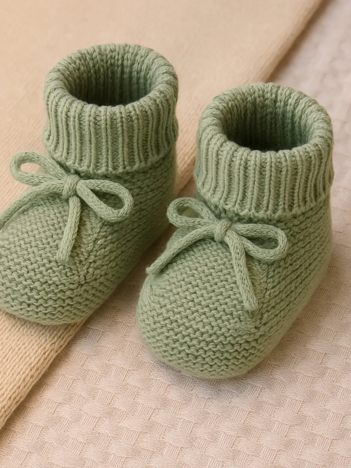 Chaussons bébé en maille – Ultra doux