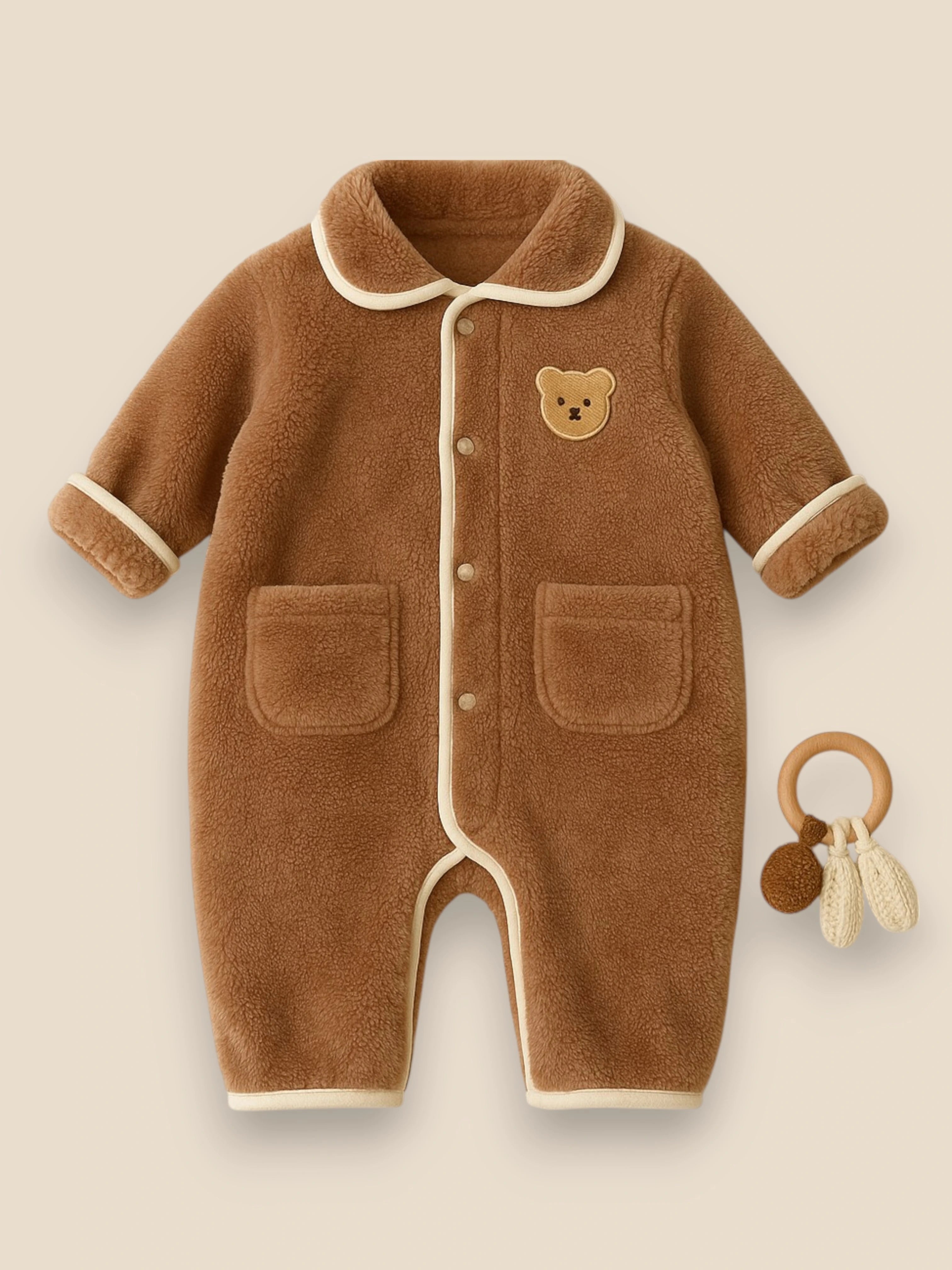 Confort Douillet & Look Trop Chou - La Barboteuse Douillette Ourson