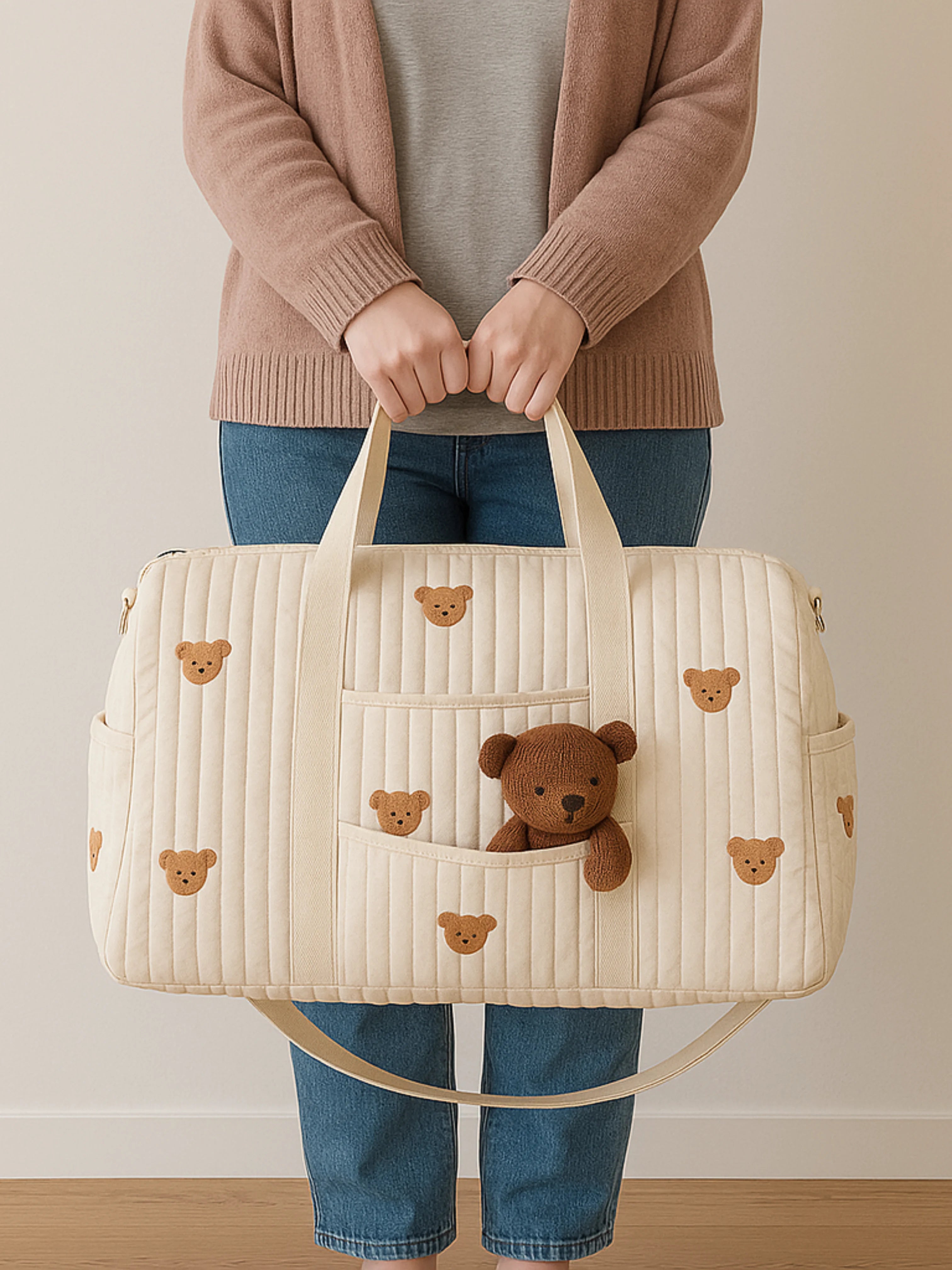 Tout Emporter Sans Stress & Garder Tout Sous Contrôle | Le Maxi Sac à Langer des Parents Organisés