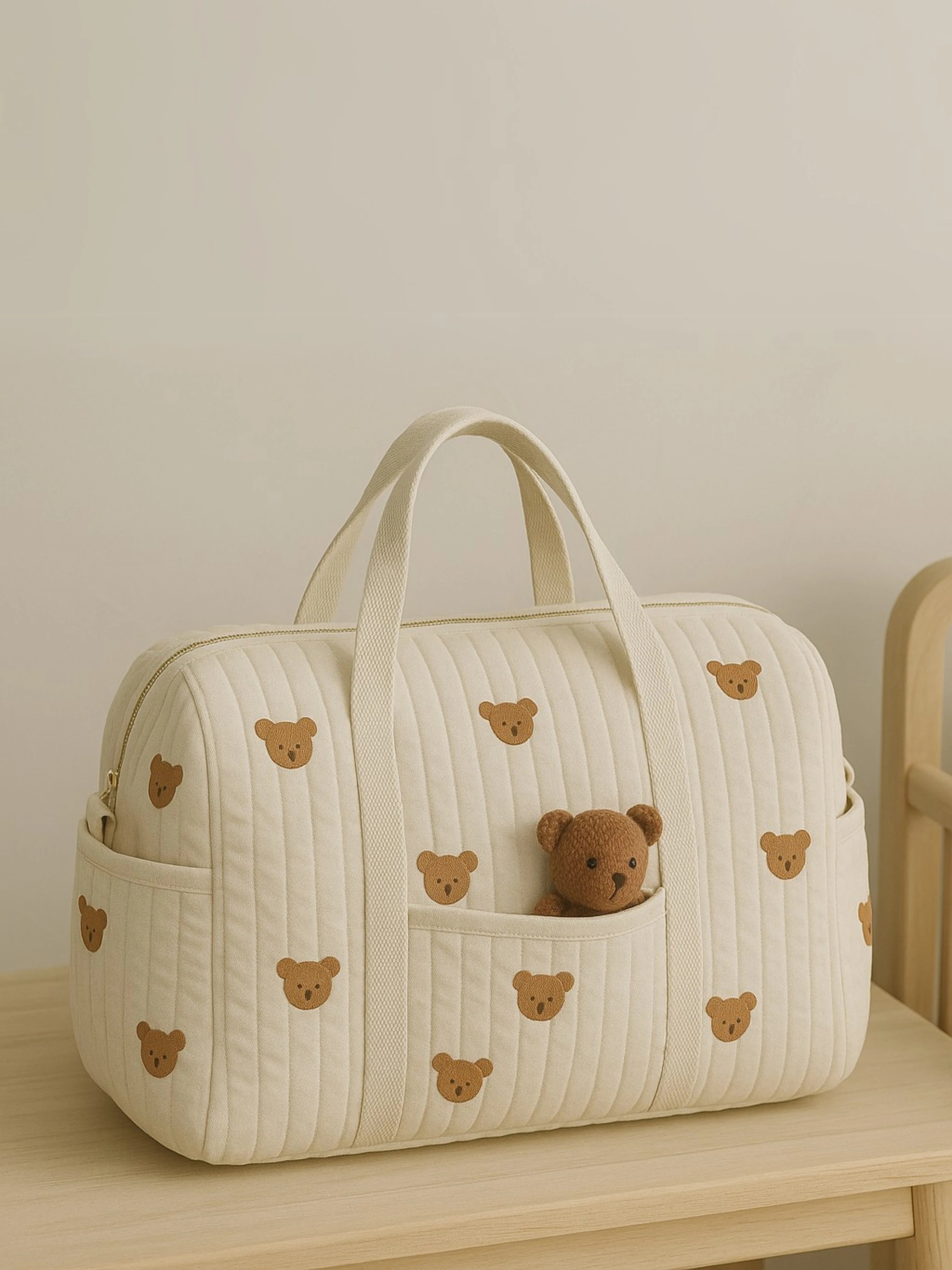 Tout Emporter Sans Stress & Garder Tout Sous Contrôle | Le Maxi Sac à Langer des Parents Organisés