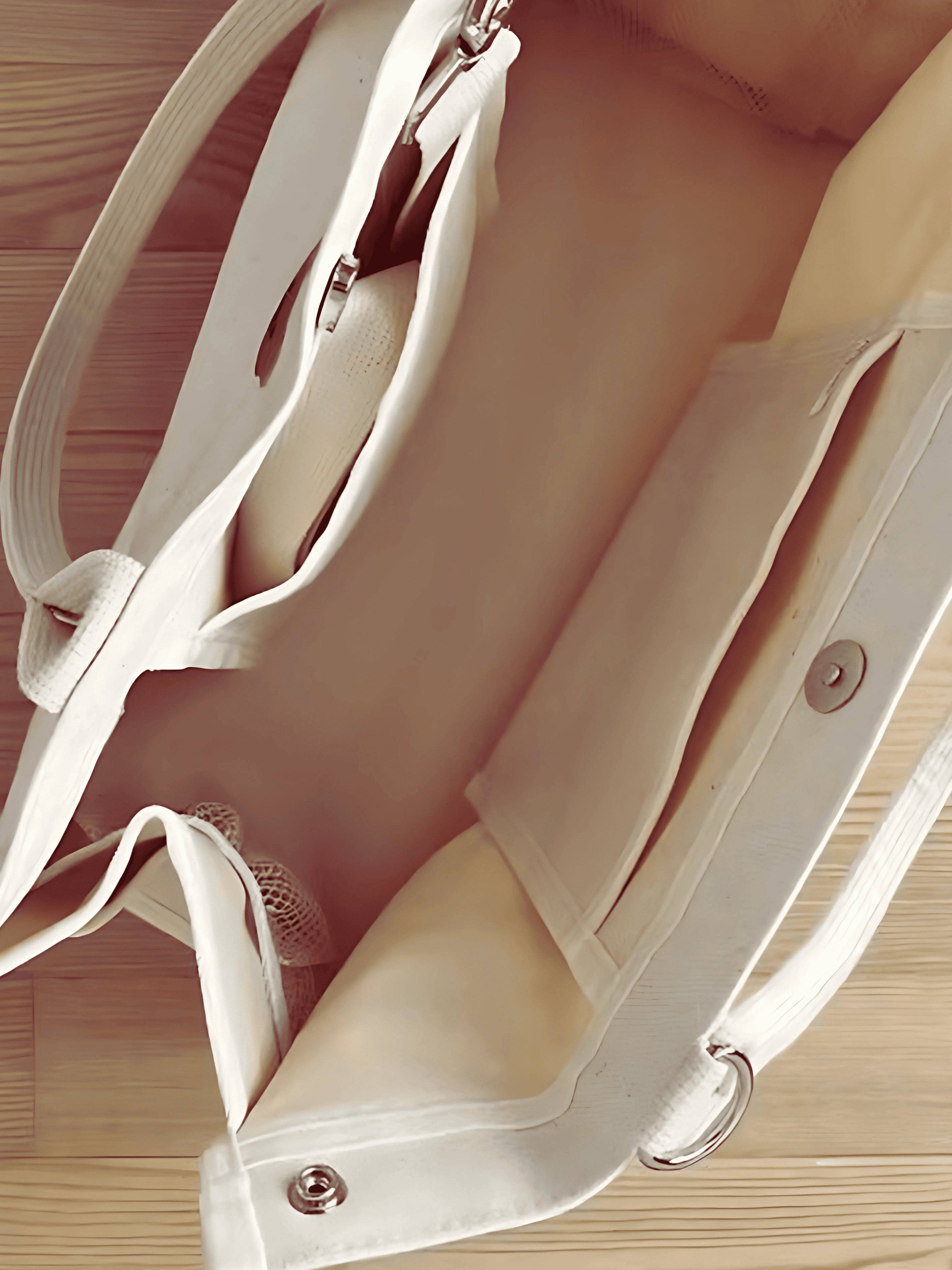 Look Craquant & Rangement Organisé | Le Sac à Langer Blanc Multifonction au Design Ours