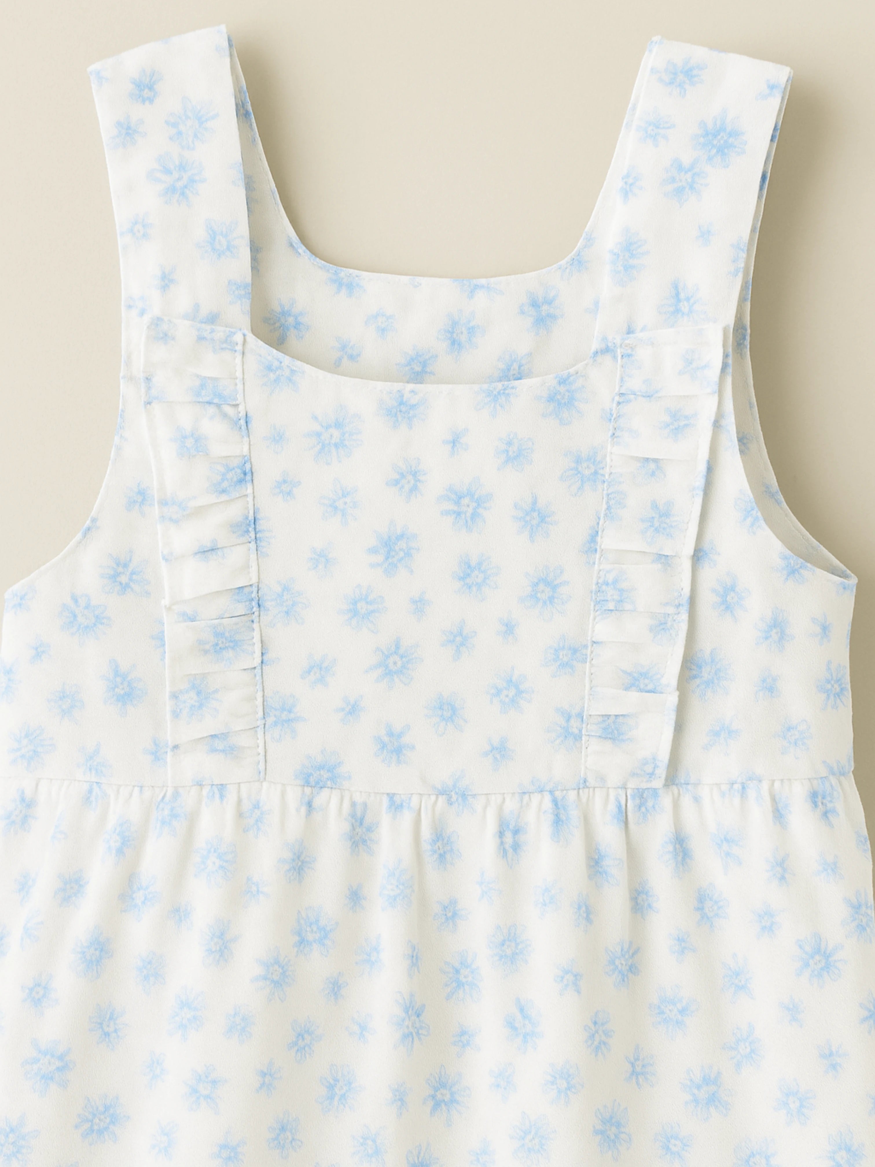 Douceur Florale & Confort Naturel - La Salopette en Coton Bio Oeko-Tex®, Fait Main en Europe