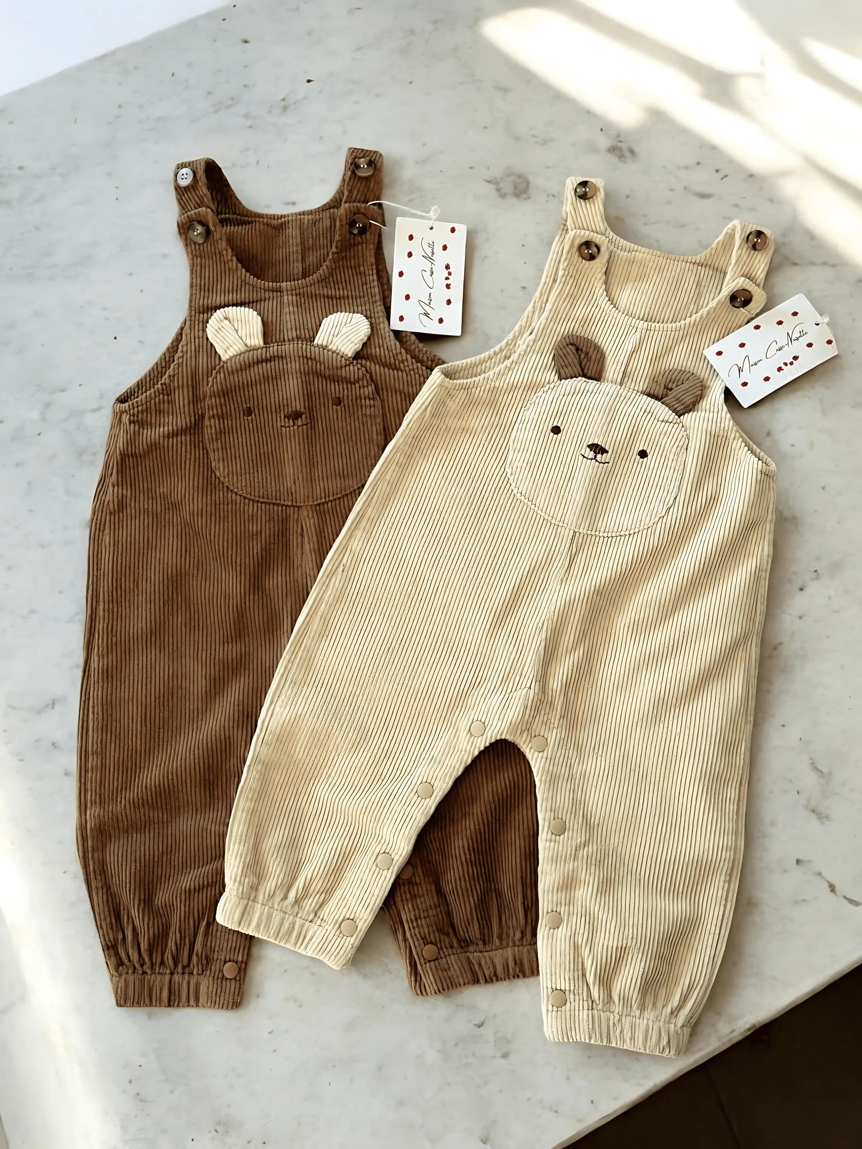 Maxi Confort & Look Trop Chou - La Douillette Salopette Ourson