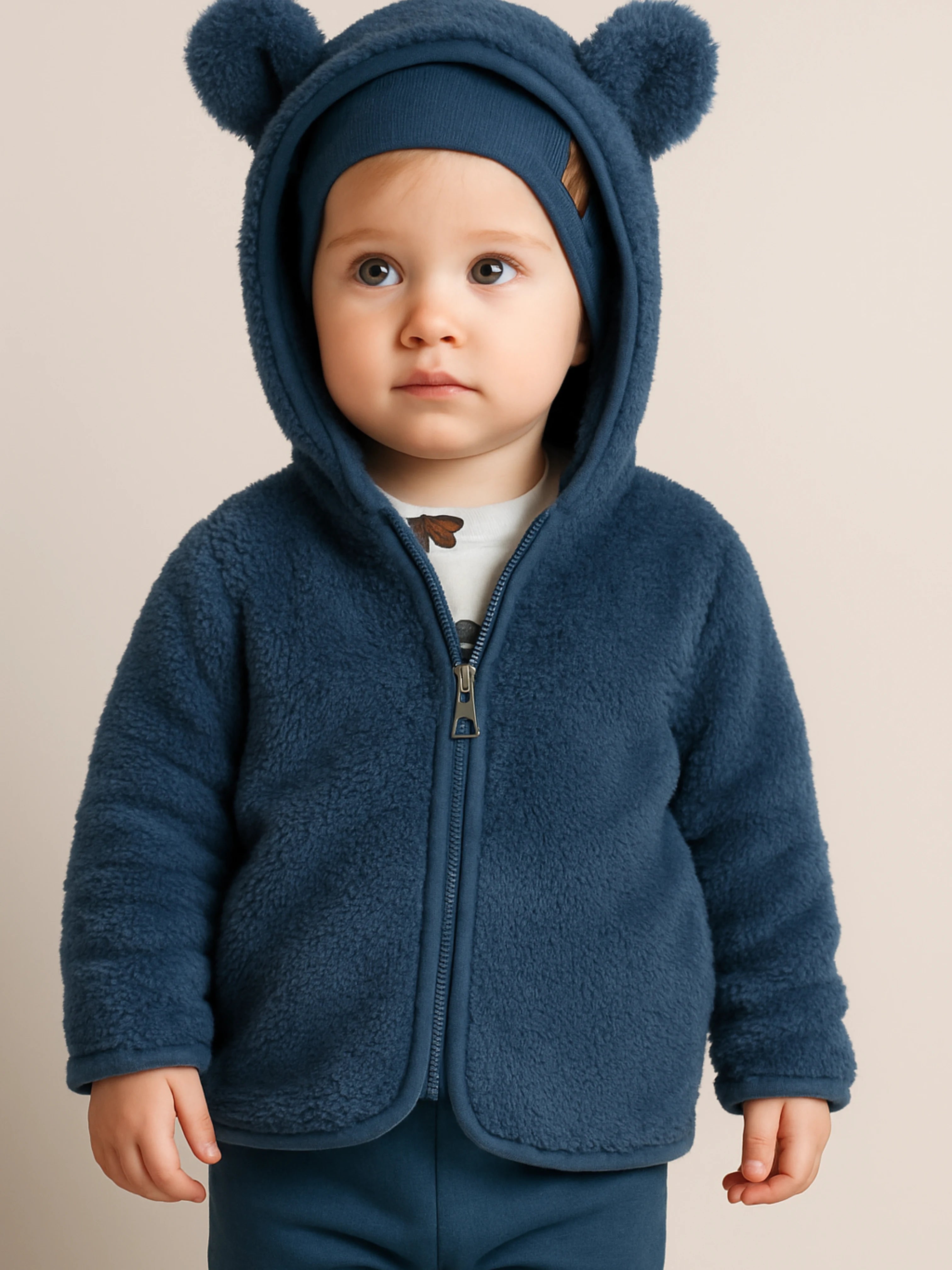 Confort moelleux & look craquant | La veste ourson Oeko-Tex® que tous les bout’chous adorent
