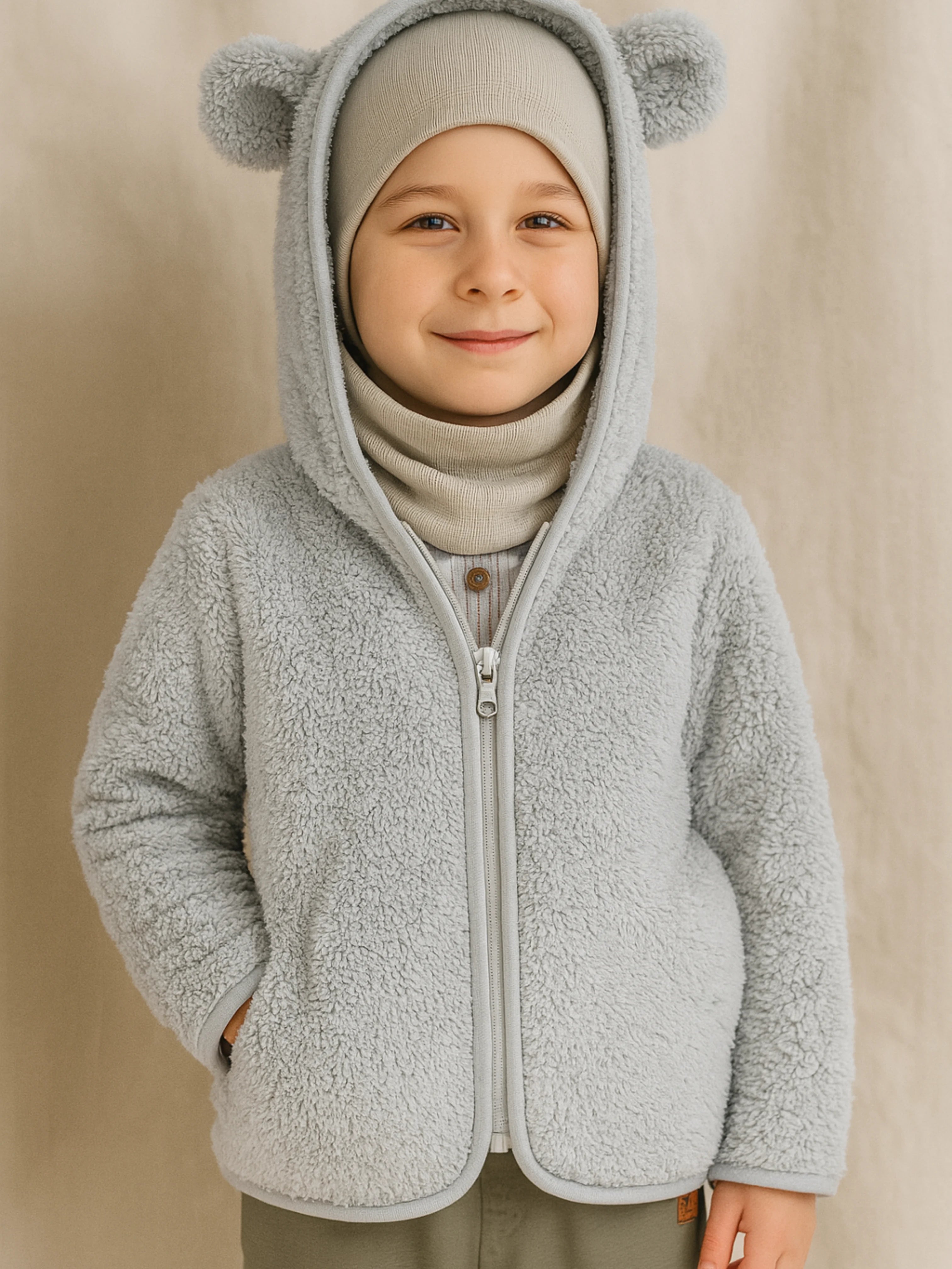Confort moelleux & look craquant | La veste ourson Oeko-Tex® que tous les bout’chous adorent