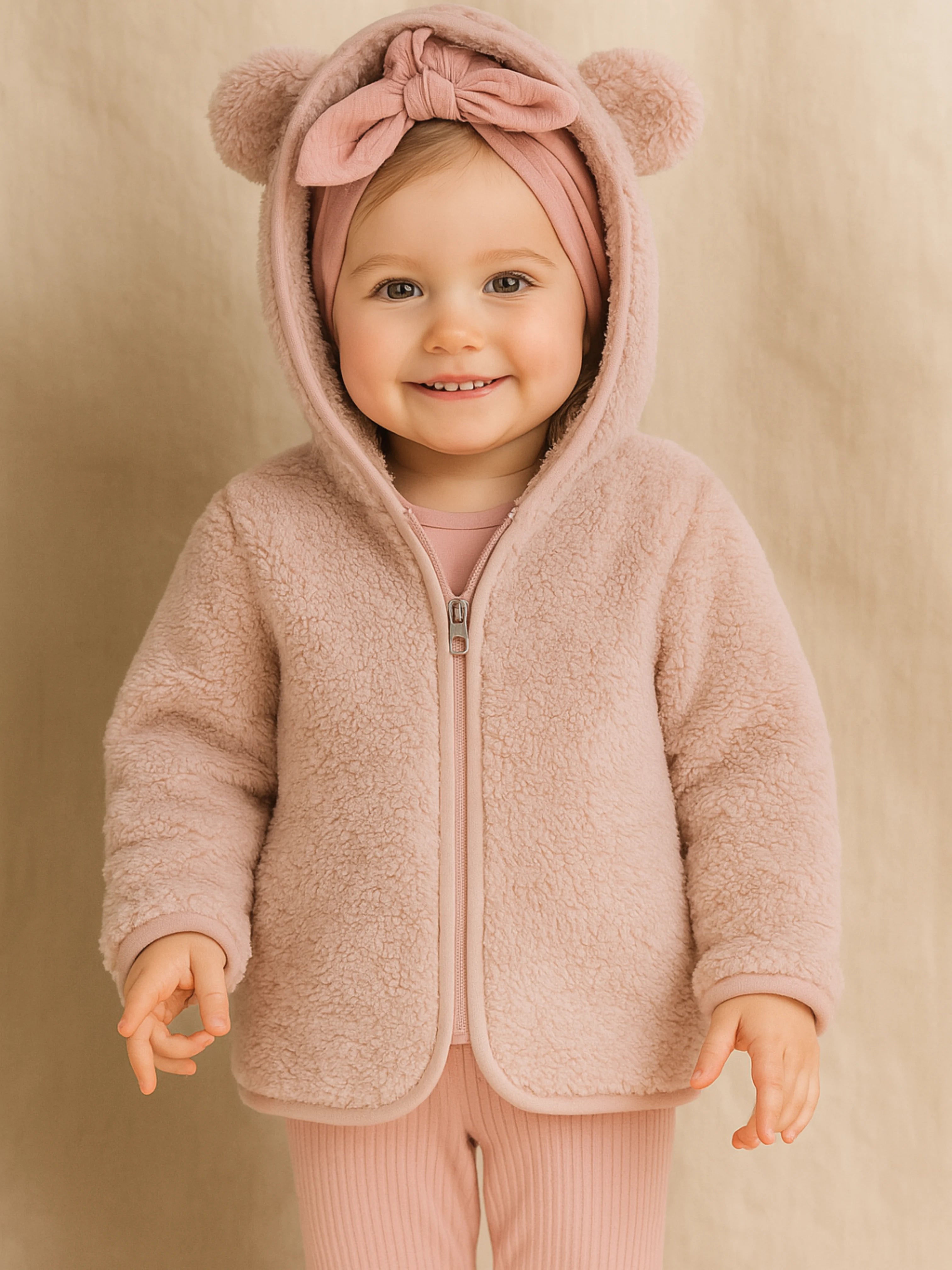 Confort moelleux & look craquant | La veste ourson Oeko-Tex® que tous les bout’chous adorent